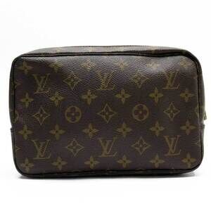 Louis Vuitton True Towel Monogram Canvas Clutch Bag Shoulder Classic
